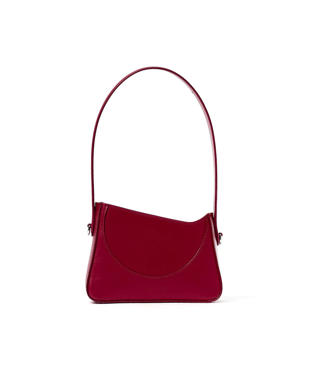 09.24 Mini in wine, discover the mini shoulder bag by Micucci Milano