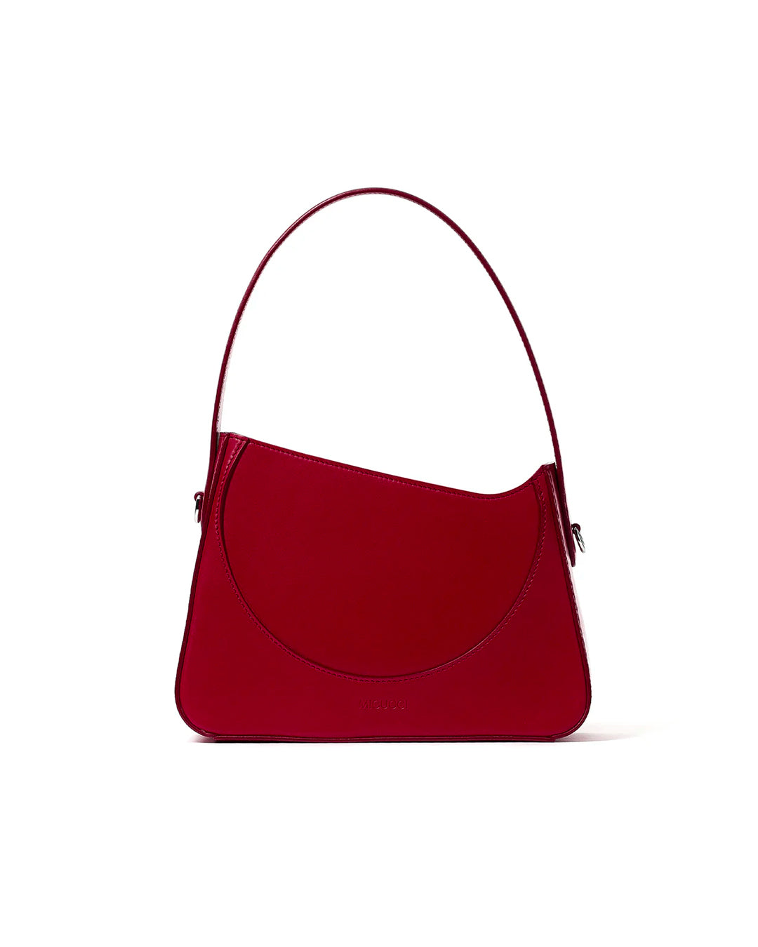 09.24 Regular in wine, discover the regular shoulder bag by Micucci Milano.