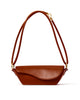 La Cannuccia Bag in brown, discover the baguette bag by Micucci Milano.